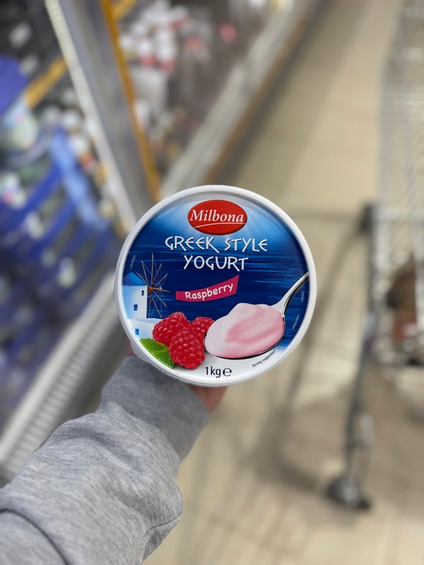 Greek Style Yogurt Raspberry