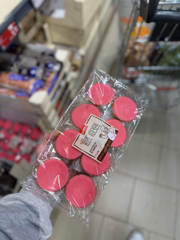 Roze koeken