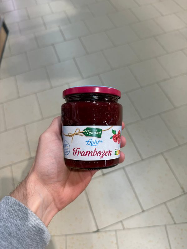 Confiture allégée Framboises