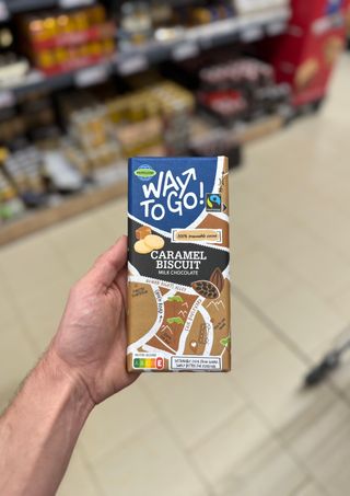 Milk Chocolate Caramel Biscuit