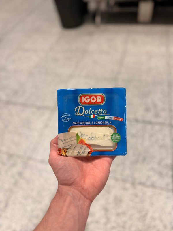 Mascarpone en gorgonzola