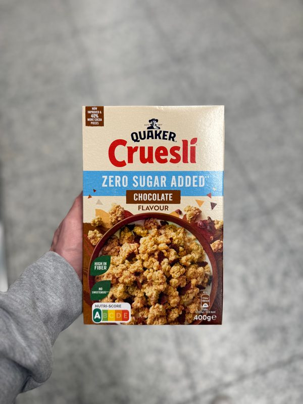 Cruesli Chocolate Zero Sugar Added