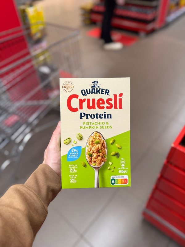 Cruesli Protein Pistachio & Pumpkin Seeds
