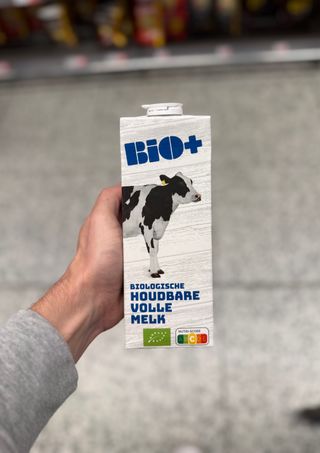 Biologische Houdbare Volle Melk