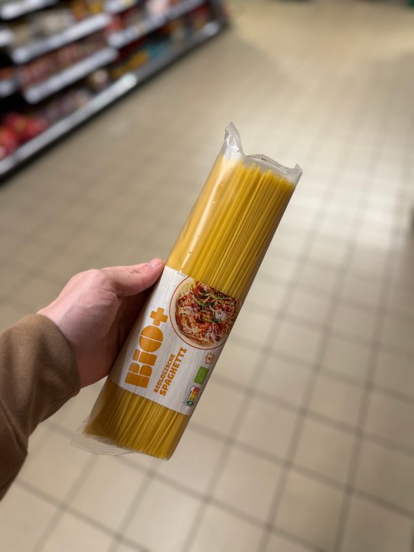 Biologische Spaghetti