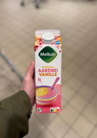 Dubbelvla Aardbei Vanille