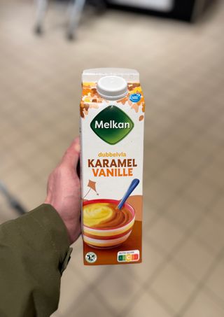 Dubbelvla Karamel Vanille