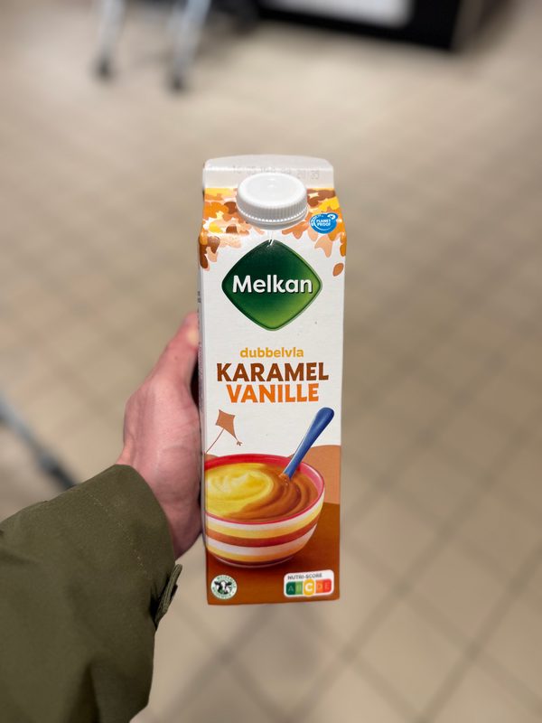 Dubbelvla Karamel Vanille