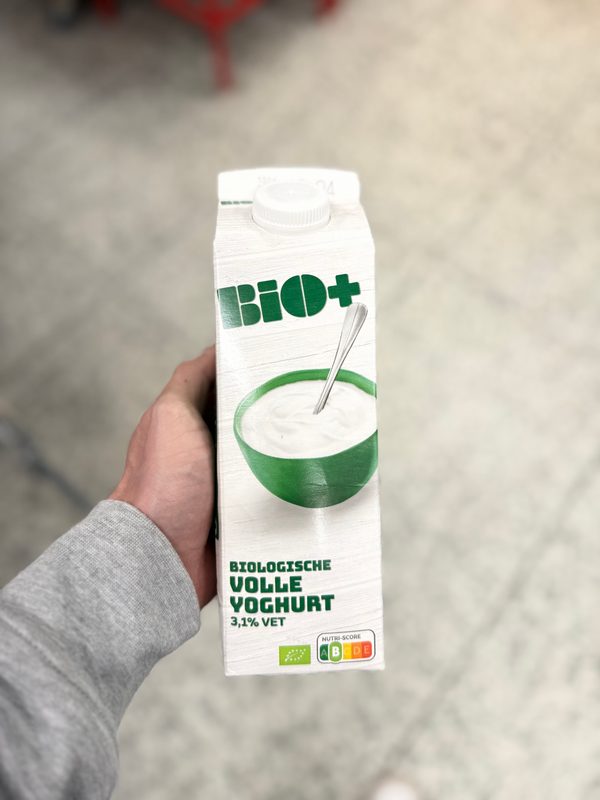 Biologische Volle Yoghurt