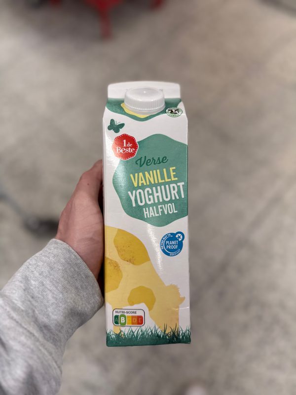 Verse Vanille Yoghurt Halfvol