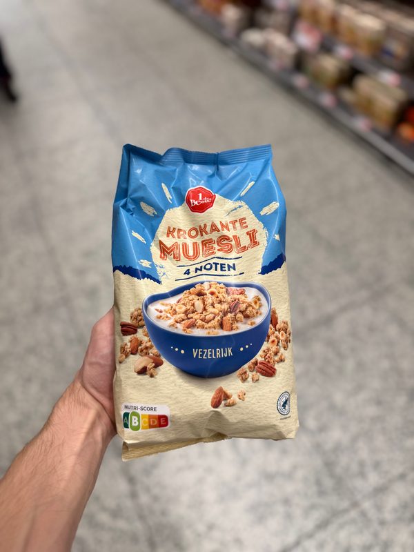 Krokante Muesli 4 Noten