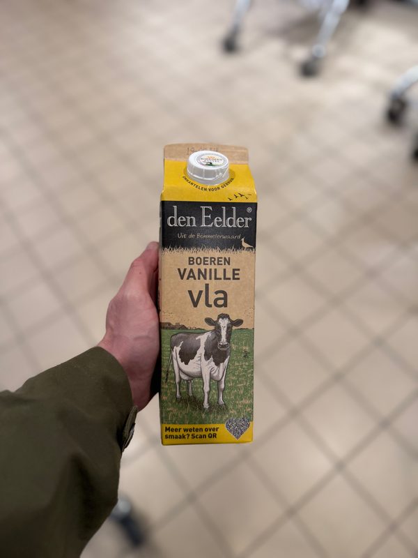 Boeren Vanille Vla