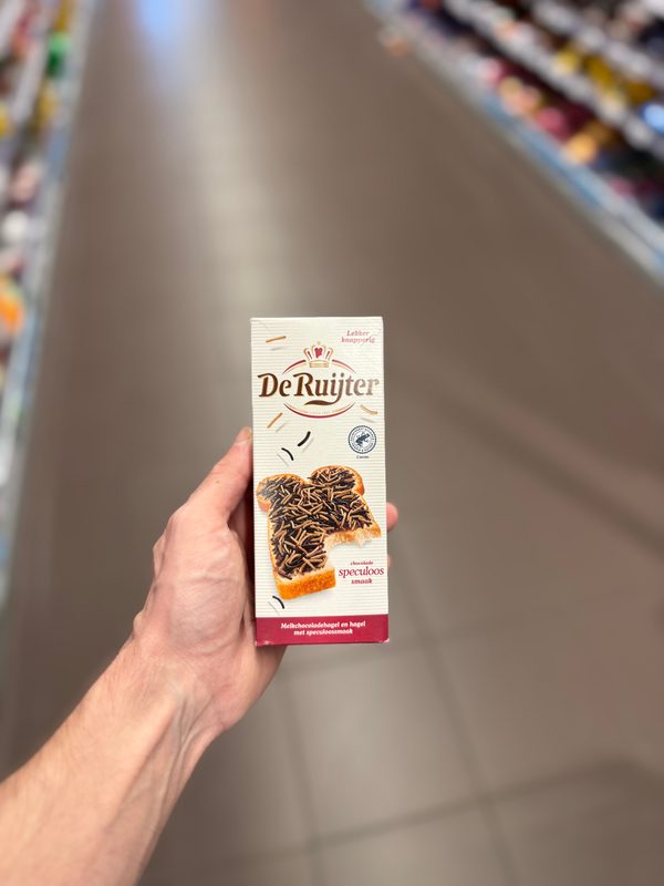 Melkchocoladehagel en Hagel met Speculoossmaak