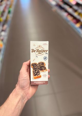 Melkchocoladehagel en Hagel met mokkasmaak