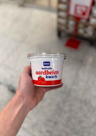 Aardbeien Kwark