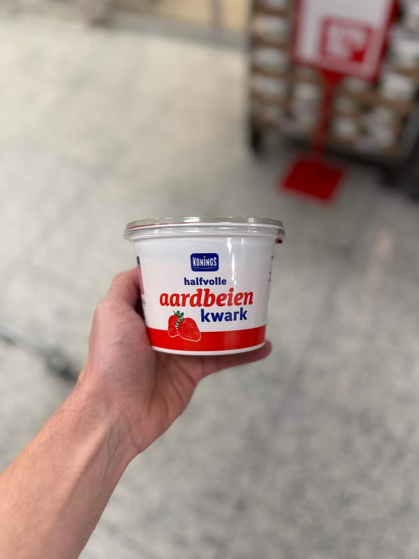 Aardbeien Kwark