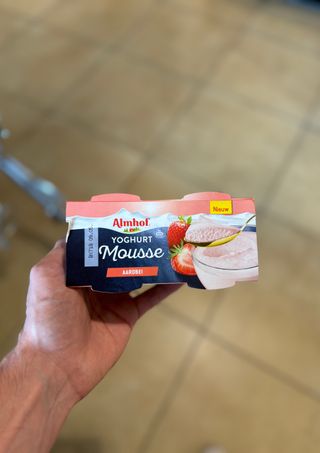 Yoghurt Mousse Aardbei