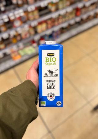 Biologisch Houdbare Volle Melk