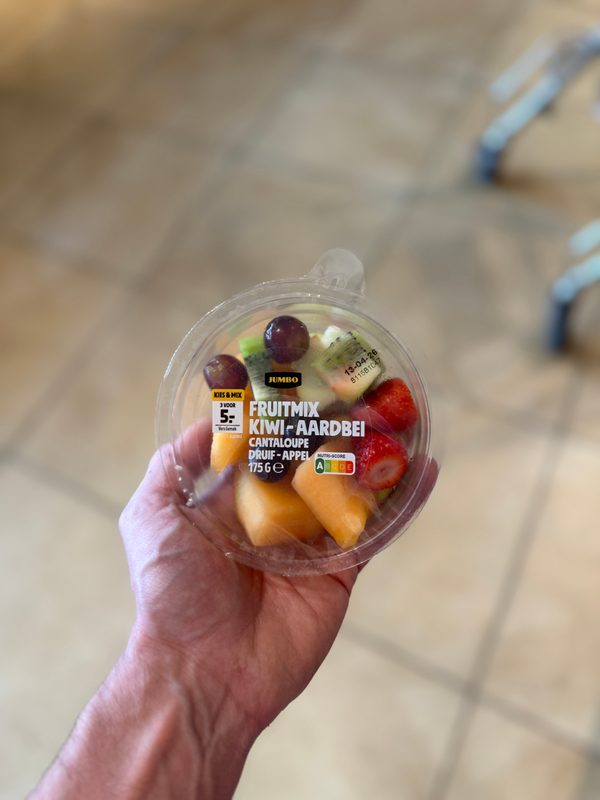 Fruitmix Kiwi-Aardbei Cantaloupe Druif-Appel