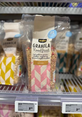 Granola Rood Fruit
