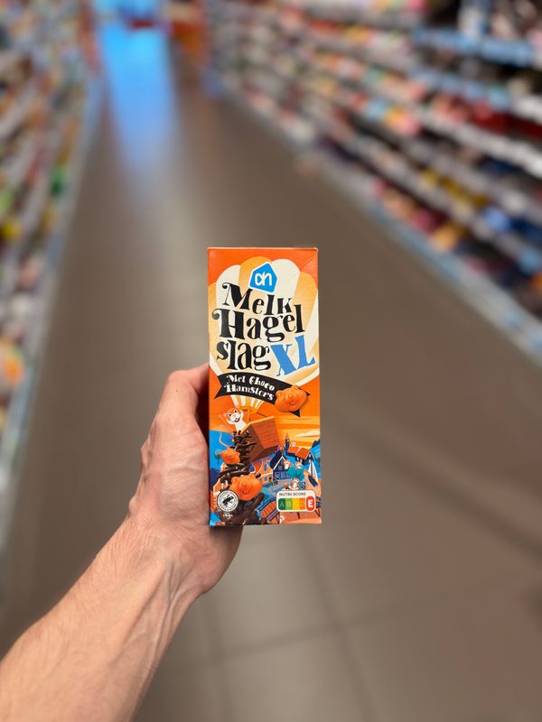 Melk Hagel Slag XL met Choco Hamsters