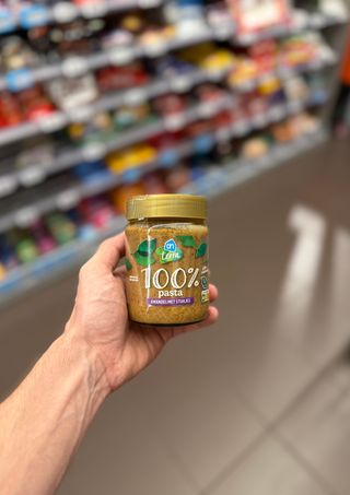 100% Pasta Amandel met Stukjes