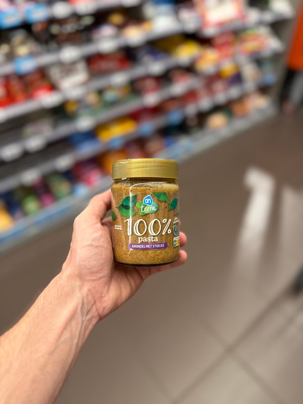 100% Pasta Amandel met Stukjes