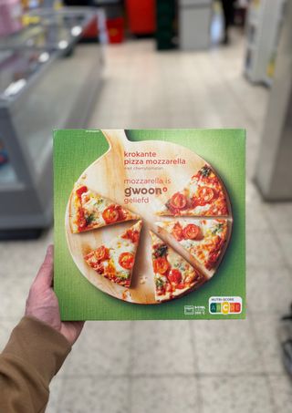 Krokante Pizza Mozerella