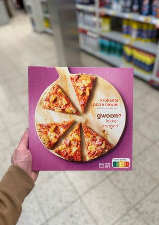 Krokante Pizza Hawaii