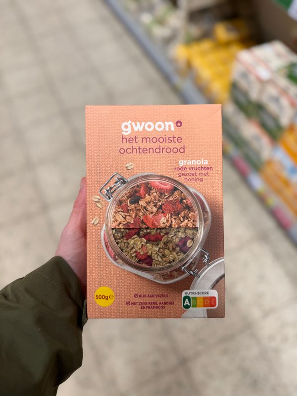 Granola Rode Vruchten