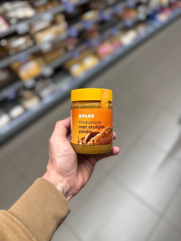 Pindakaas met Stukjes Pinda