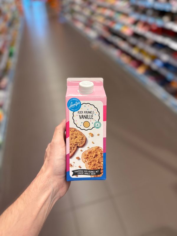 Koek Kruimels Vanille