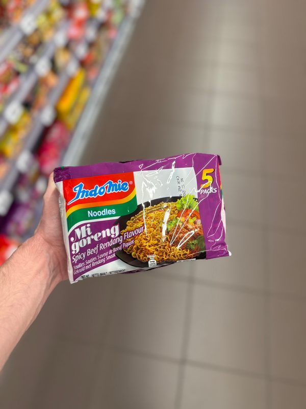 Noodles Mi Goreng Spicy Beef Rendang Flavour